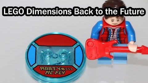 LEGO Dimensions - Back to the Future Level Pack FULL DETAILS & CLOSE UP 71201
