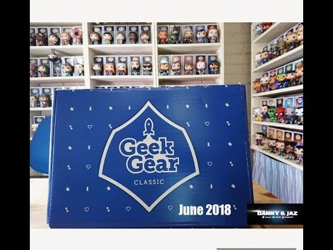 geek-gear-unboxing-review-|-june-2018-|-jurassic-world-|-big-bang-theory