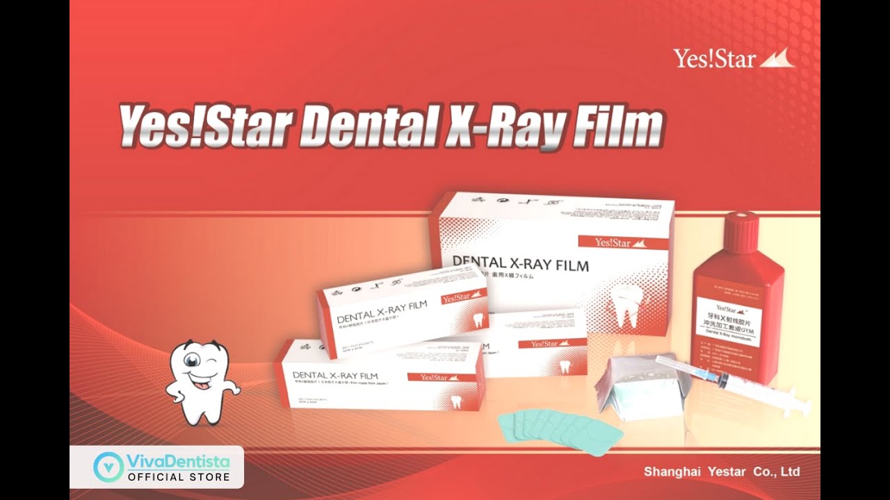 YES!STAR Dental XRay Film Set Injectable Bright Room with Monobath