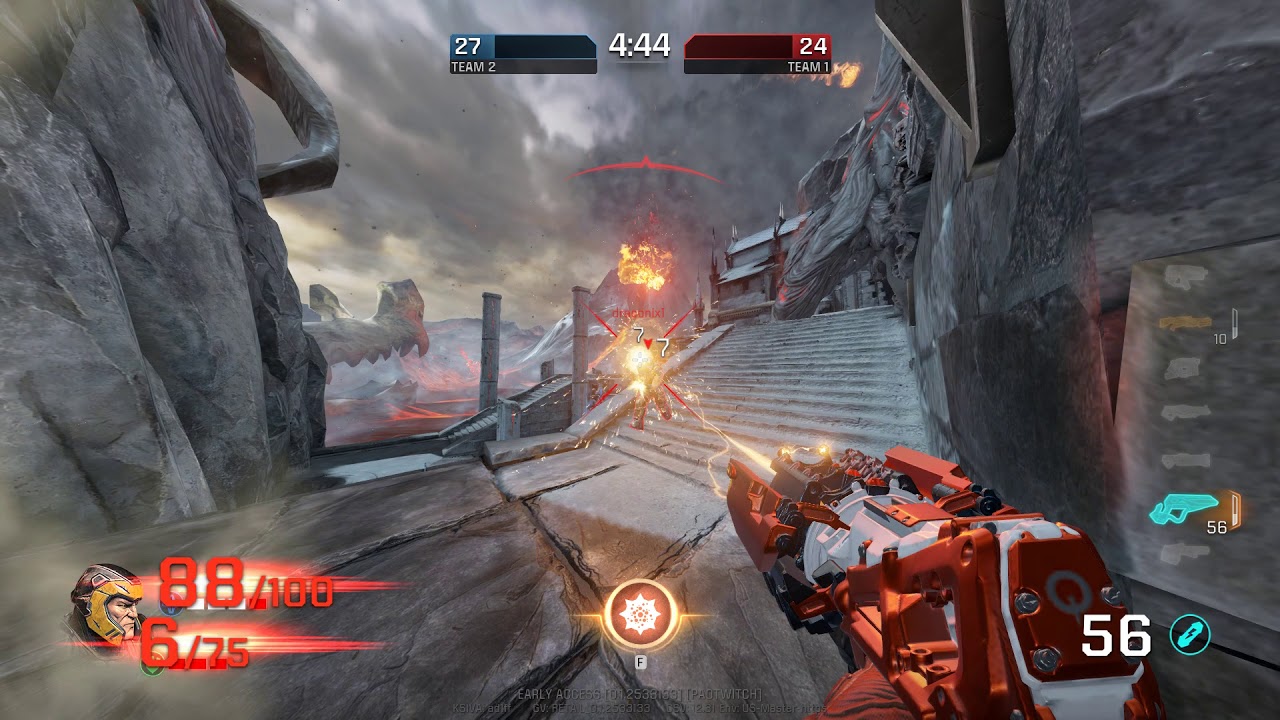 QUAKE CHAMPION TEAM DEATHMATCH