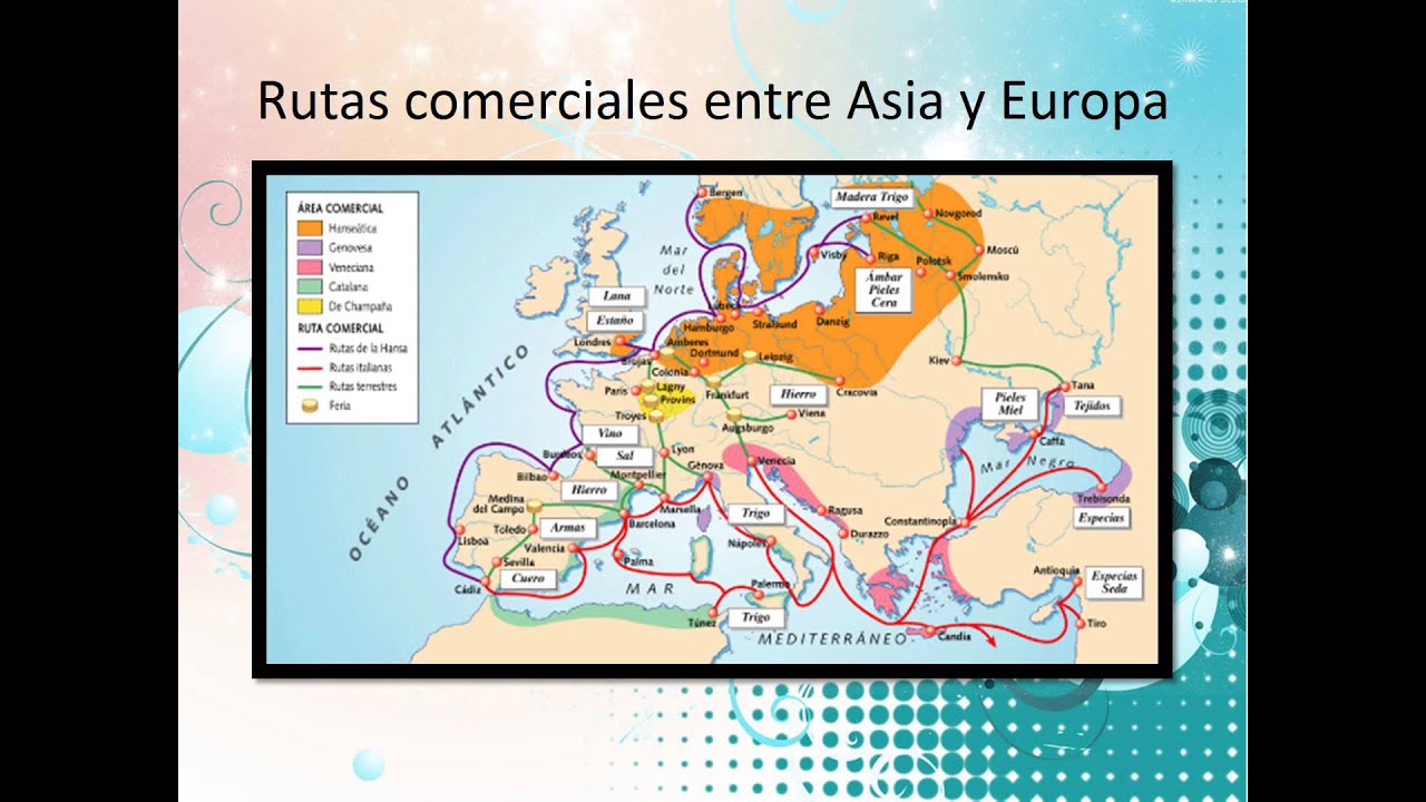 RUTAS COMERCIALES EN ASIA Y EUROPA YouTube RUTAS COMERCIALES EN ASIA Y EUROPA YouTube