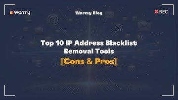 Top 10 IP Address Blacklist Removal Tools