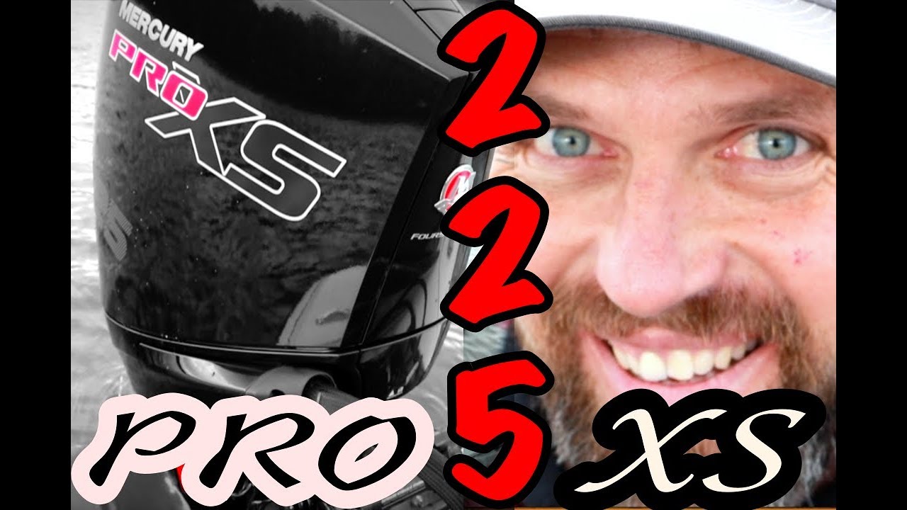 New 225 MERCURY PRO XS Break-In!!! (BULLET 20XD)