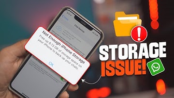 How to Fix "Not Enough iPhone Storage" for WhatsApp Backup | Free Up Space