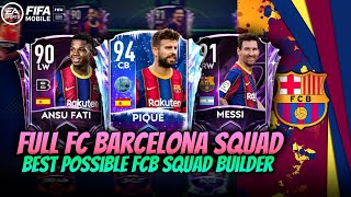 MESSI | DEMBELE | FATI | AMAZING FULL BARCELONA SQUAD BUILDING - H2H&VSA GAMEPLAY | FIFA MOBILE 21