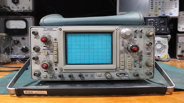 Tektronix 465 Non B troubleshooting and repair LV and HV supplies