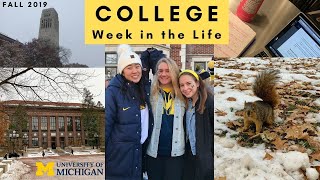 College Week in My Life @ UMICH Fall 2019