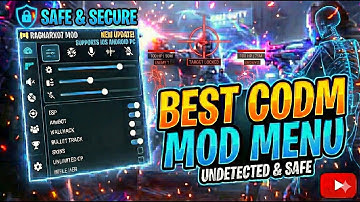 FREE CODM MOD MENU APK COD MOBILE +WALLHACK +AIMBOT + ESP | DOWNLOAD CHEATS NO RECOIL CODM APP