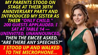 My Parents Introduced My Sister As Their "Only Child" At Their Anniversary Party So I...