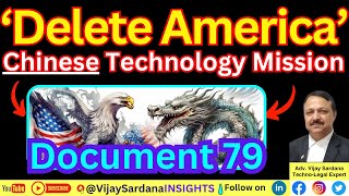 Part-1: 'Delete America' -Chinese Mission: Where is India? #vijaysardana #china #america #technology screenshot 3