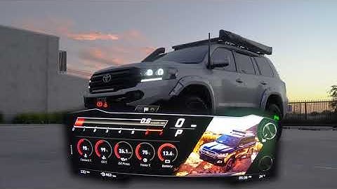 Digital Dash to suit 200 Series Landcruiser - EC Offroad