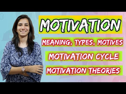 Motivation- Meaning, Motives, Types, Motivation Cycle | B.Ed./M.Ed. | Inculcate Learning | By Ravina