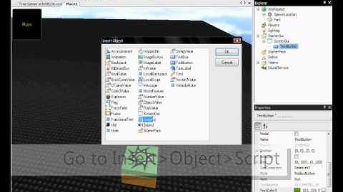 Roblox - How to make a Run/Walk GUI