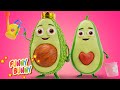 Avocado Family - Jack and Jill | Funny Bunny Nursery Rhymes And Kids Songs