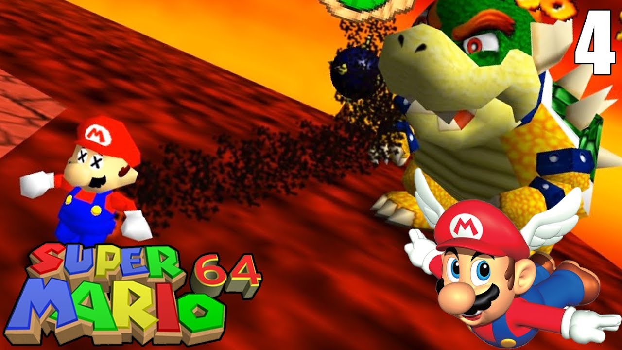 BIGOTE EN LLAMAS 🔥 - SUPER MARIO 64 #4 - En español por ZetaSSJ