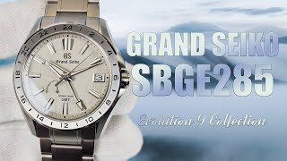 Обзор Grand Seiko SBGE285 / современная GMT модель 2022 года