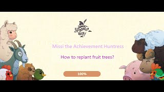 Everdream Valley - How to replant (fruit) trees