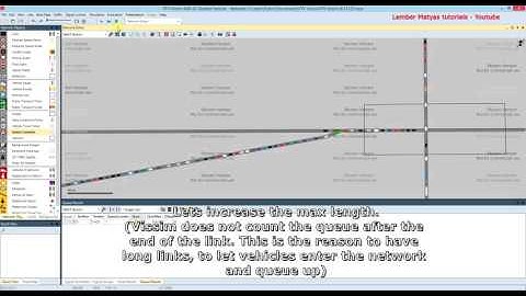 Vissim Tutorial - Lesson 18 - queue counters