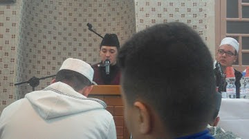 القارئ سمير سلال يبدع في اواخر سورة إبراهيم في مسجد صلاح الدين ببلدية بلوزداد