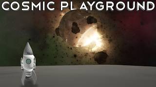 LANDING ON PLANETS | Roblox Cosmic Playground