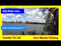 Fishon tv uk  live match fishing  sally walshs dam feeder cup  july 2020