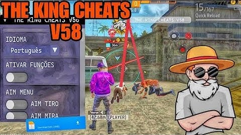 THE KING CHEATS v58 Direct Mediafıre link  | freE fire mod menu | gringo xp new passwords  | NEW MOD