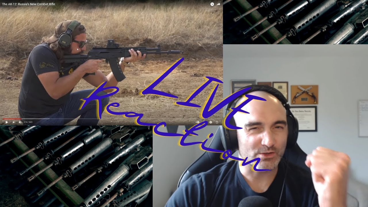 Combat Vet Live Reacts to Brandon Herreras' Review of the Ak12