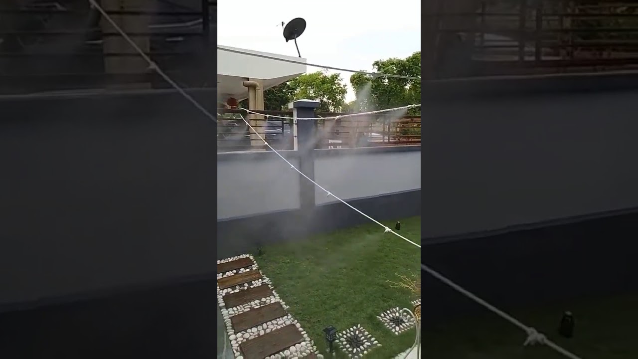 Mist system with pump