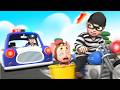 Please Help Me, Police 👮 | Police Chase Song | Rosoo Nursery Rhymes