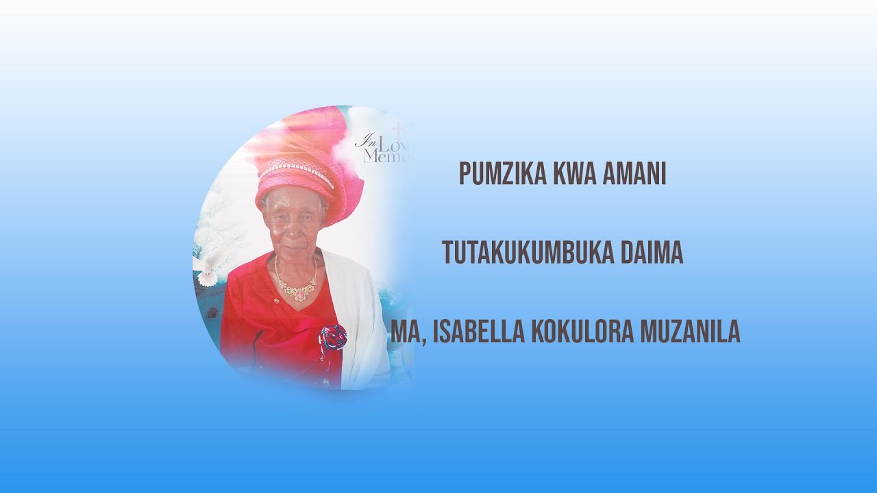 #LIVE:  IBADA YA MAZISHI YA  MA, ISABELLA KOKULORA MUZANILA