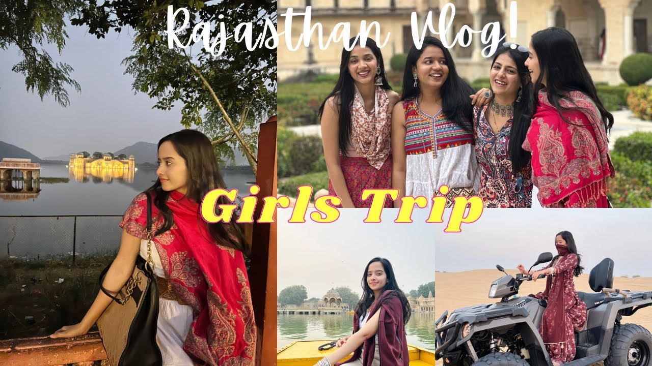 A Trip to Rajasthan 🐪🏜️ Jaipur- Jodhpur- Jaisalmer travel vlog 🚌 