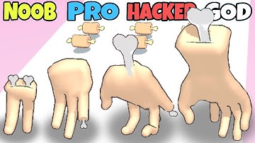 NOOB vs PRO vs HACKER vs GOD in Finger Run