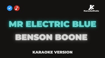 Thumbnail of Benson Boone - Mr Electric Blue (Karaoke version)