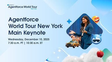 Agentforce World Tour New York Main Keynote Winter 2025