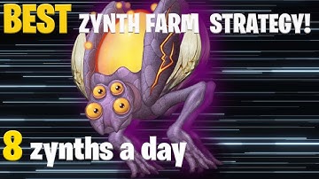 The BEST Zynth Farming Strategy! [My Singing Monsters]