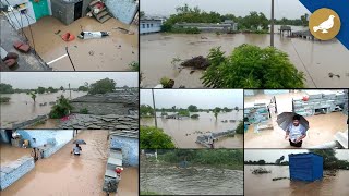 Heavy rain lashes Telangana, flood like situation in Vikarabad
