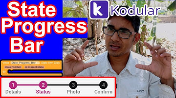 State Progress bar Kodular.