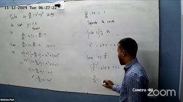 Unit 2 Pure Mathematics solving  Differential equations by substitution