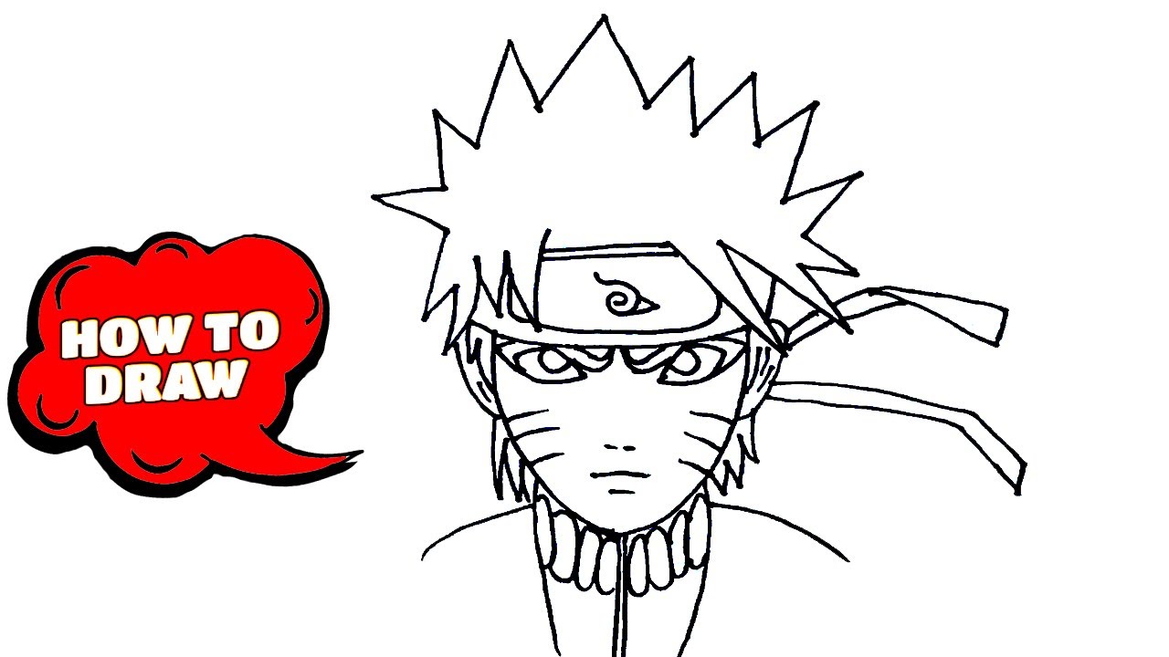 How to Draw Naruto - Easy Drawing Tutorial For Kids