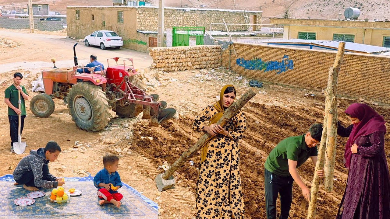 "Planting a Garden and Tilling the Land by Ibrahim’s Father | A Heartwarming Story"