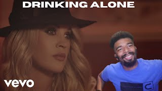 Carrie Underwood - Drinking Alone (Country Reaction!!)