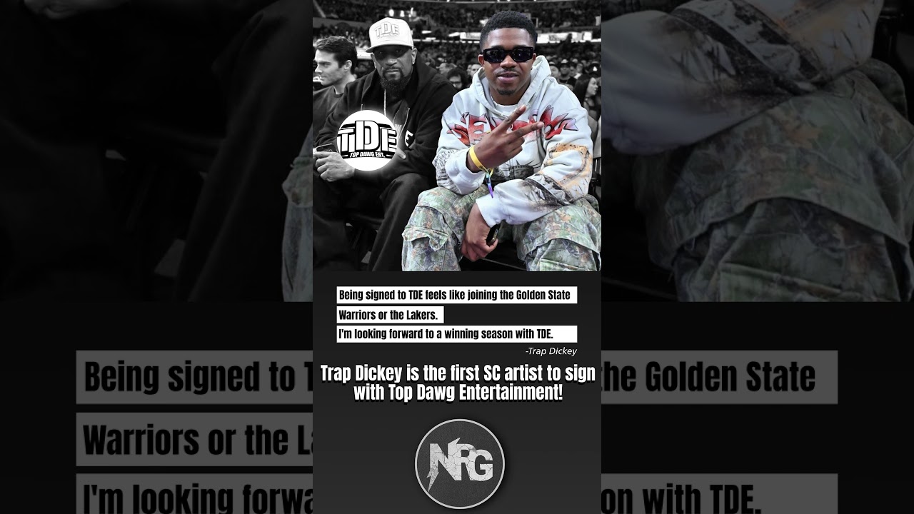 Trap Dickey just signed with Top Dawg Entertainment #TDE