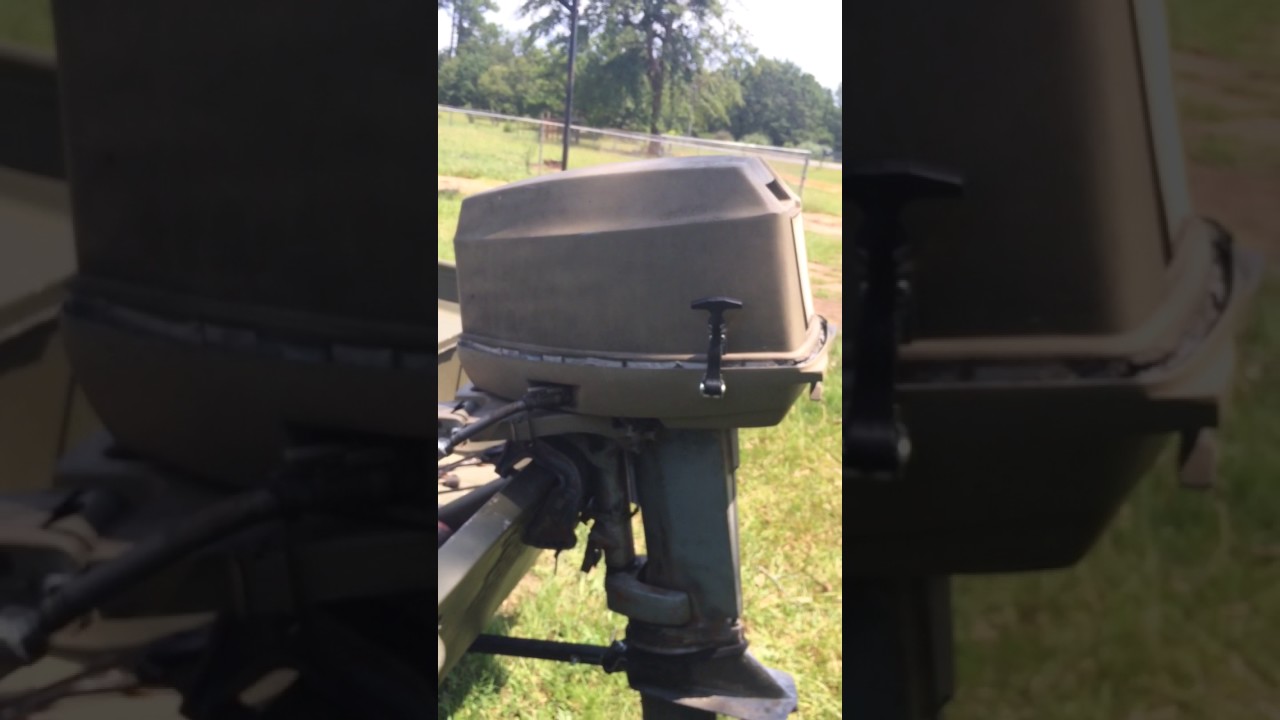 Best fix for broken cowl cover latch OMC Evinrude 25 YouTube