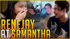 RENEJAY SINUPORTAHAN NI SAMANTHA SA LIVE