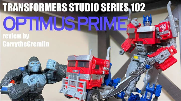 Transformers Studio Series 102 Rise of the Beasts OPTIMUS PRIME! review by GarrytheGremlin
