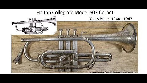 Holton Cornet Collegiate 502 (1949?)