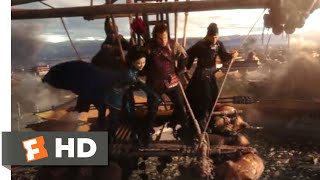 The Great Wall (2017) - Balloon Attack Scene (8\/10) | Movieclips