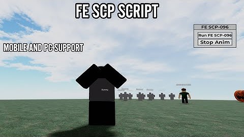 [FE] SCP-096 ANIMATION SCRIPT | PASTEBIN | MOBILE& PC