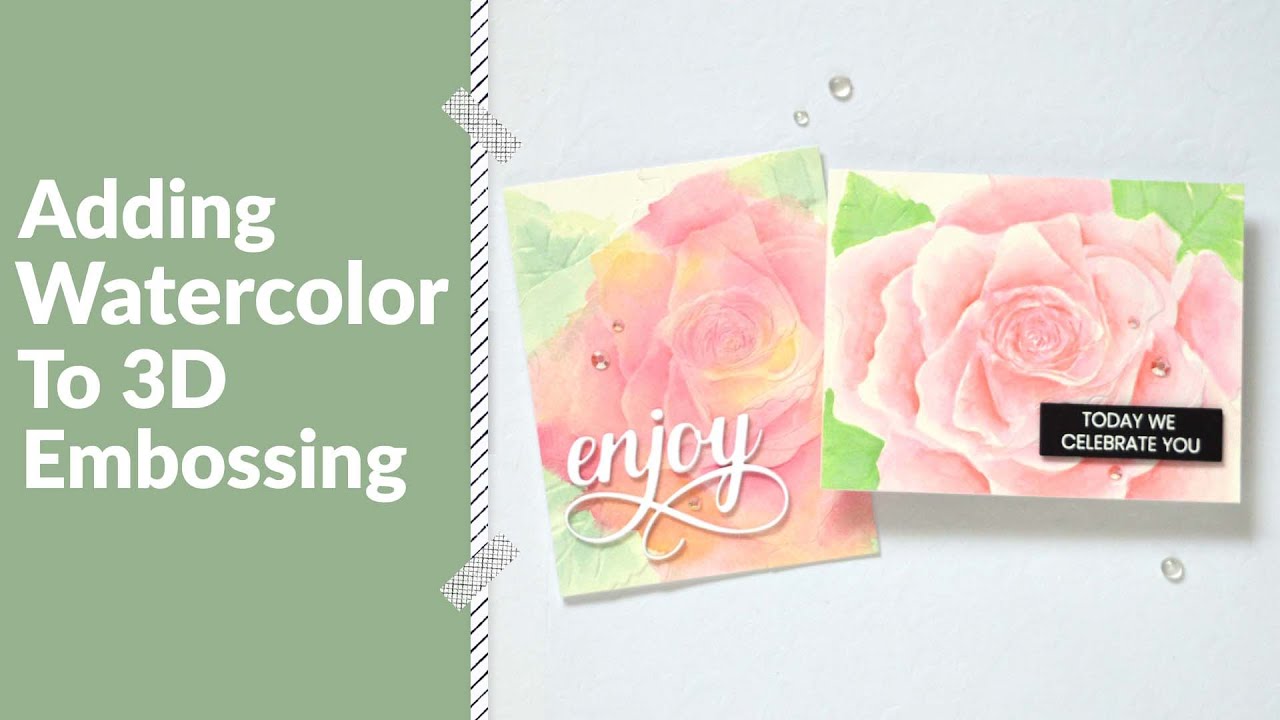 How to Add the WOW to Your 3D Embossing Folders | Altenew Take 2 With ...