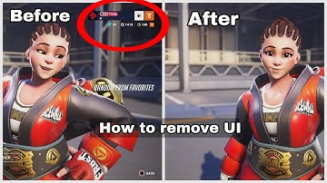 How to Hide UI in Overwatch 2 ! (console )